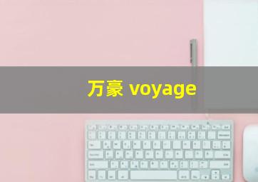 万豪 voyage